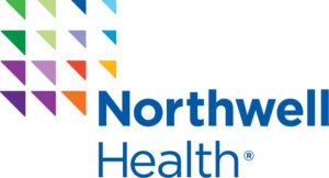 Northwell Health logo with multicolored triangles